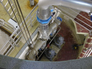 sewage pumping station